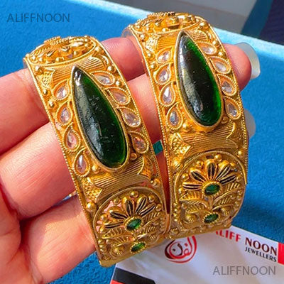 Green Rajwari Kangan