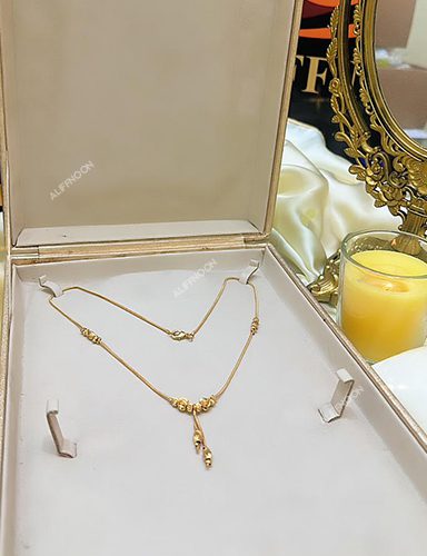 Mala 21 K Gold Plating