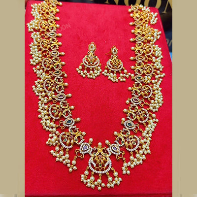 New 1 Grm Gold Dip Mala