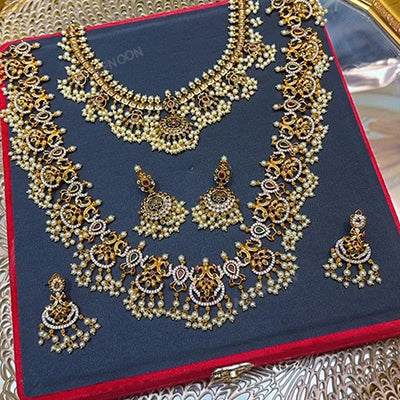 New Bridal 1 Gram Gold Dip Set