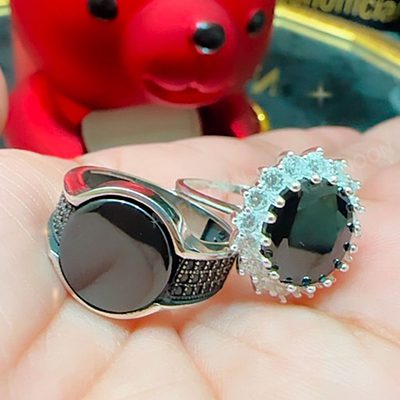 Pure Chandi Couple Rings