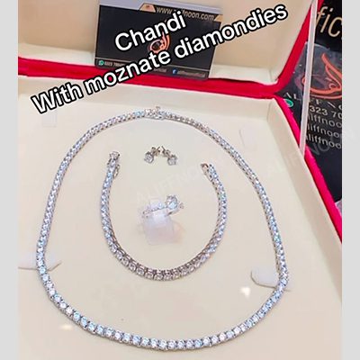 Pure Chandi with Mozinate Set
