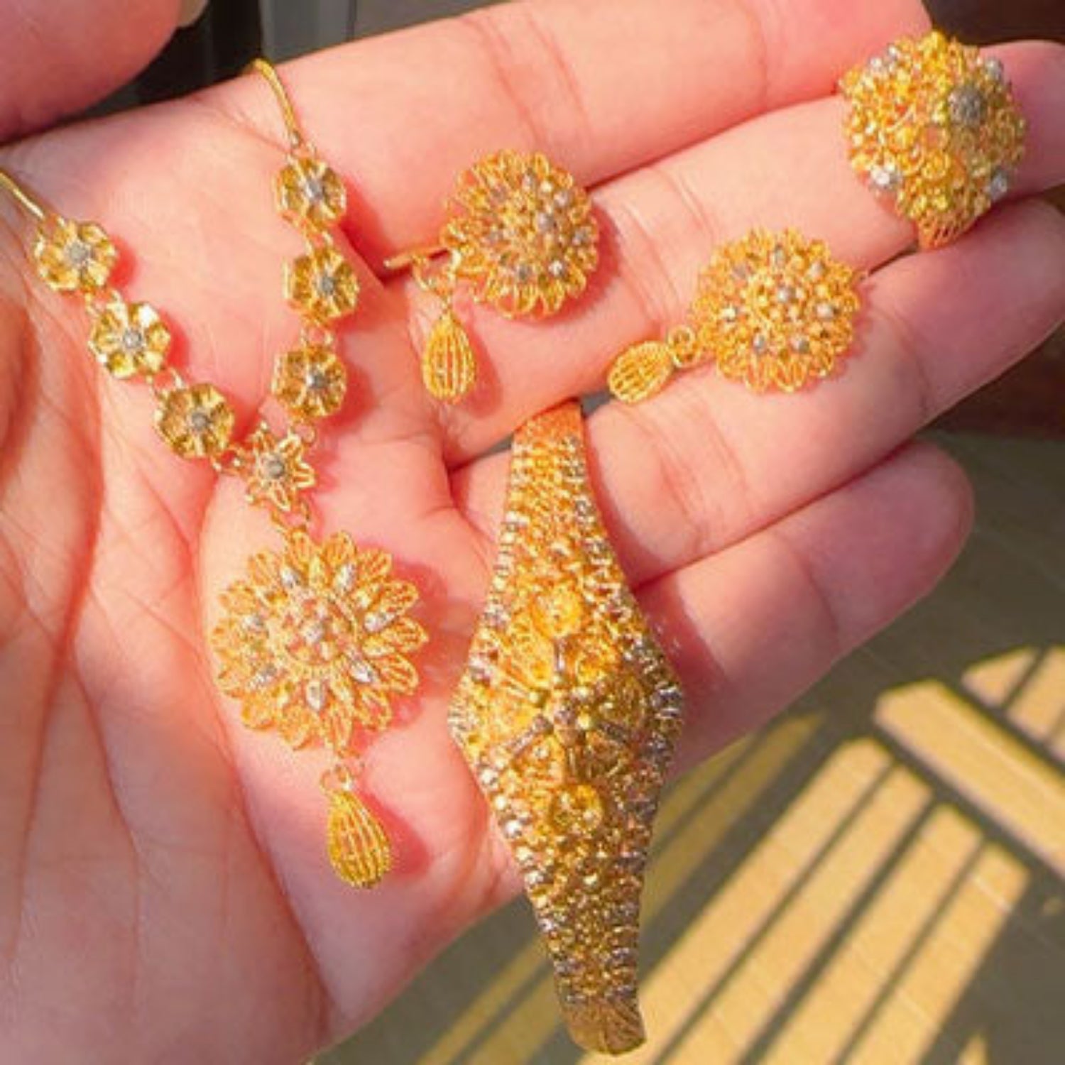 RP Gold Dipped Mala Set Soniha