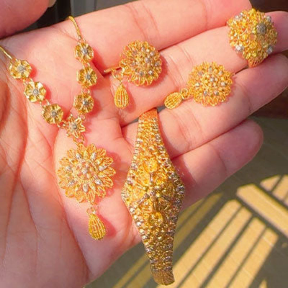 RP Gold Dipped Mala Set Soniha
