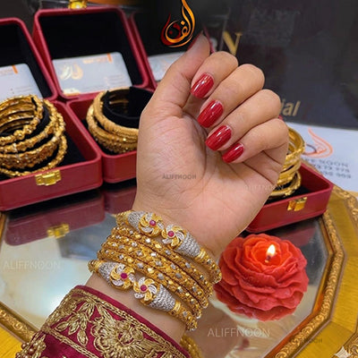 RP Diamond Cut Safora Bangles