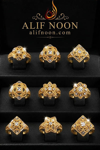 RP Gold Plated Zenia Ring