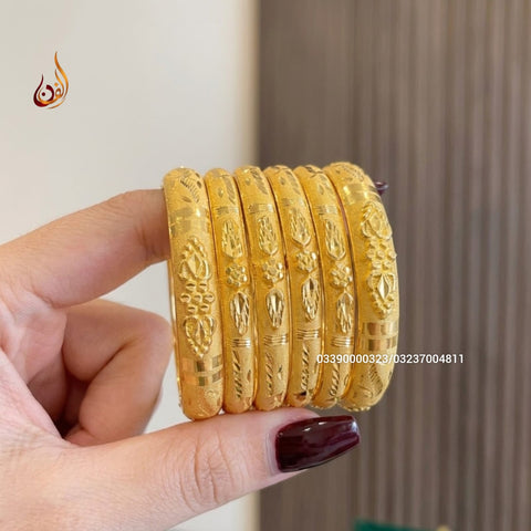 Regular Wear Kalfa Bangles Set