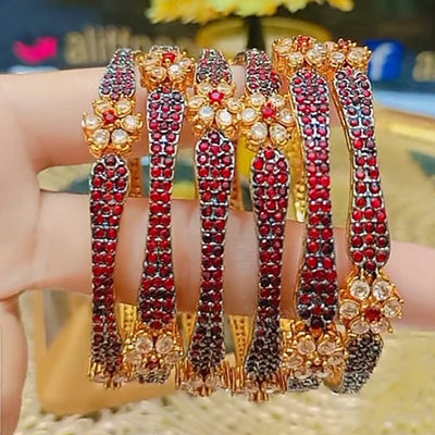 Rubi Diamond Cut Bangles