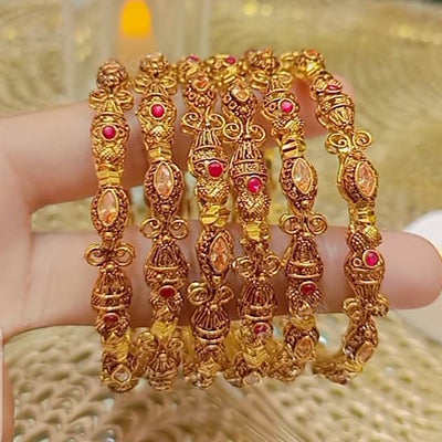 Rubi Gold Plated Bangles