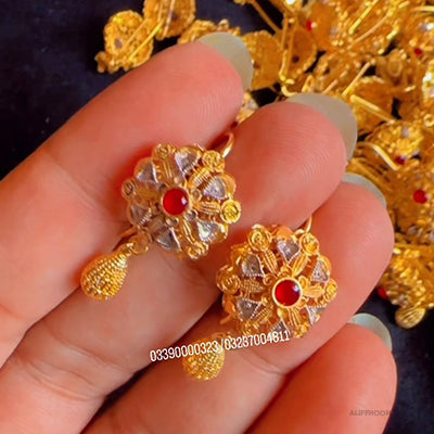 Ruby Stone RP Earrings