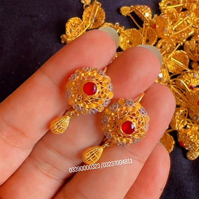 Ruby Stone RP Earrings