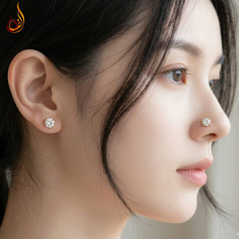 Tops km Nose Pin