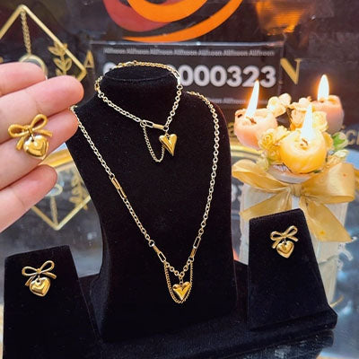 Regular Wear Heart Set Tops Chain Bracelet