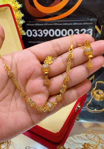 Gold Dipped Mala Set