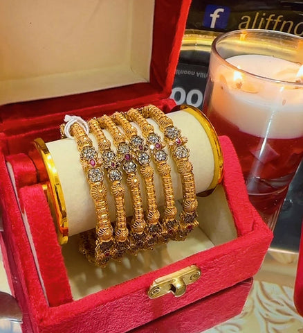 Shazia Chandi Bangles Set
