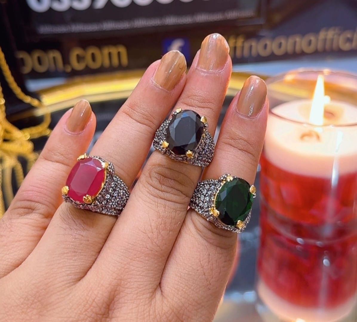 Laiba Diamond Cut Ring
