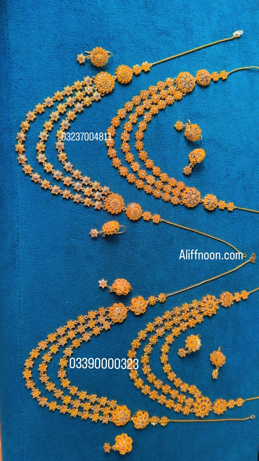 2 Layer Gold dipped Mala set