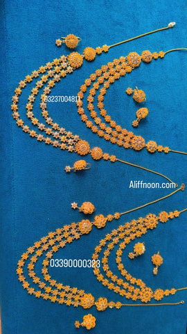 2 Layer Gold dipped Mala set