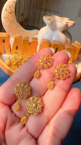 Gold Dipped Ameena Earrings