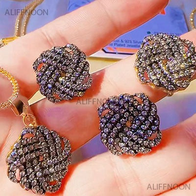Diamond Cut Zircon Set