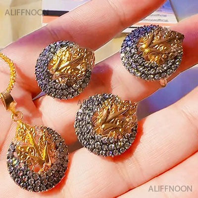 Diamond Cut Zircon Set