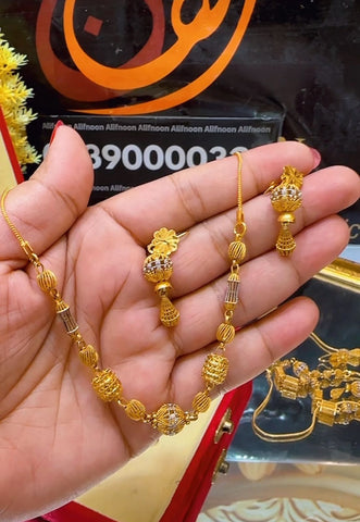 Gold Dipped Mala Set