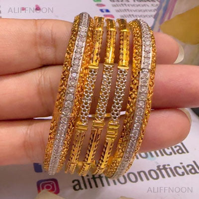 Zircon Kifal Bangles