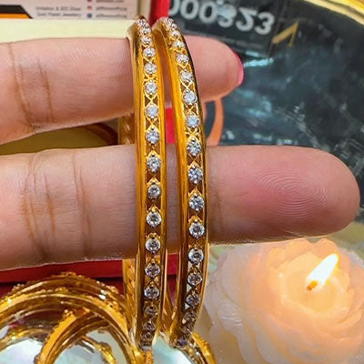 Zirconia Chandi Bangles