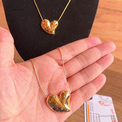 Zuii Heart Locket With Chain