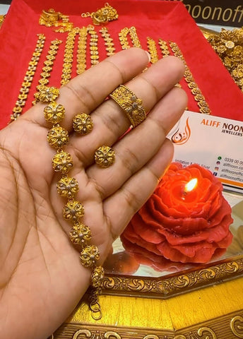 RP Gold Dip Set - Bracelet Tops and Ring