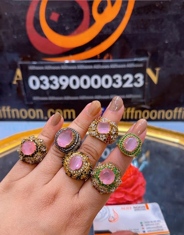 Turkish Stone Ring 

