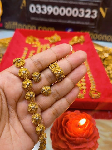 RP Gold Dip Set - Bracelet Tops and Ring