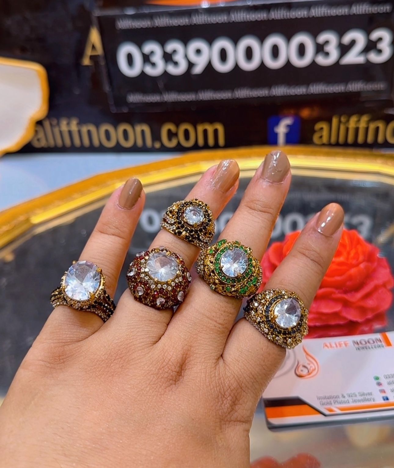 Turkish Stone Ring 