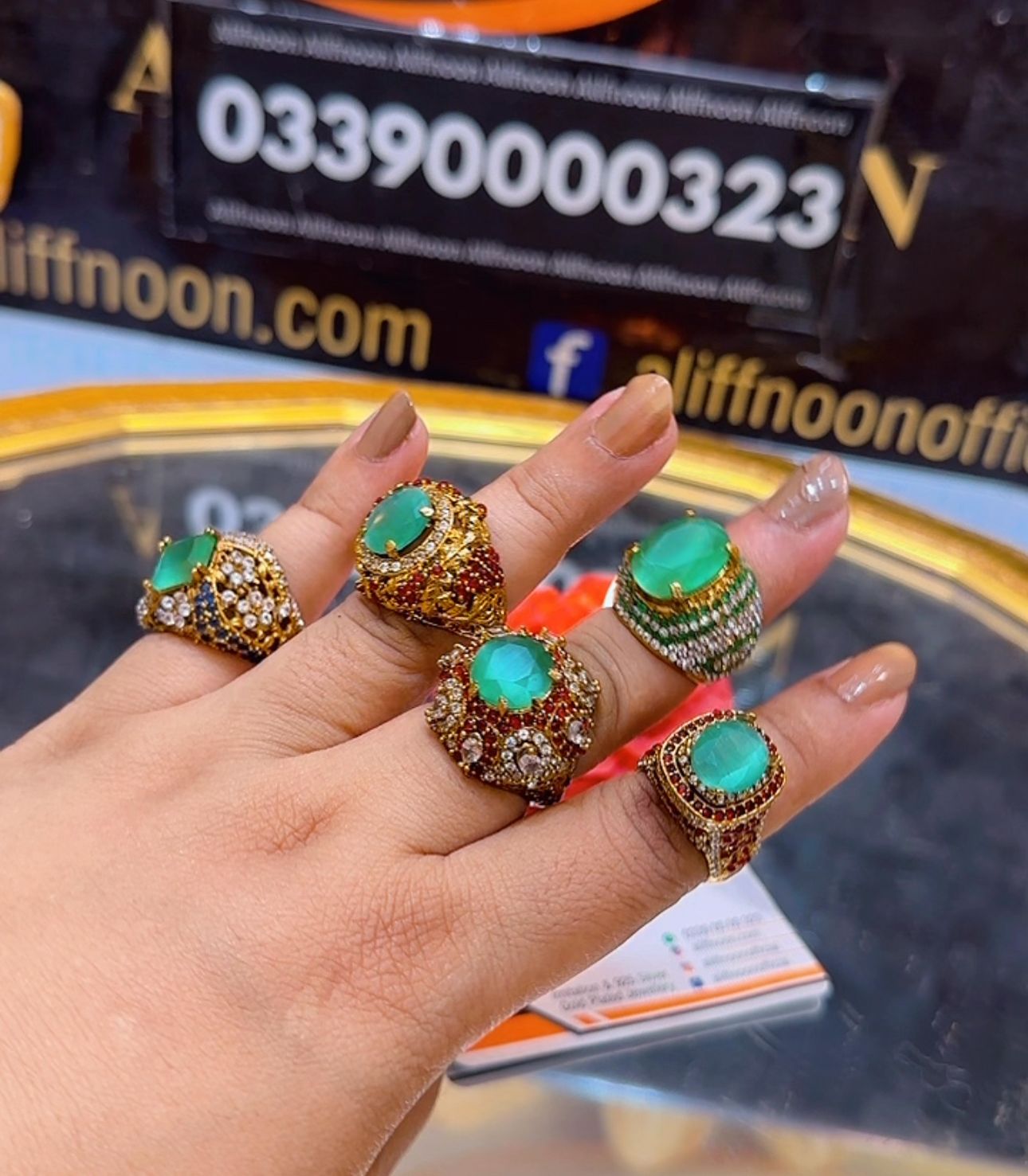Turkish Stone Ring