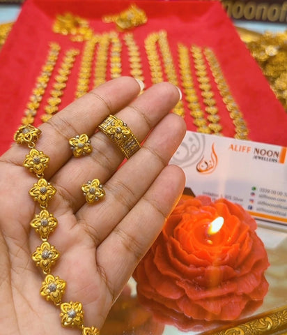 RP Gold Dip Set - Bracelet Tops and Ring