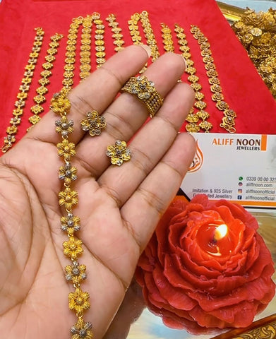 RP Gold Dip Set - Bracelet Tops and Ring