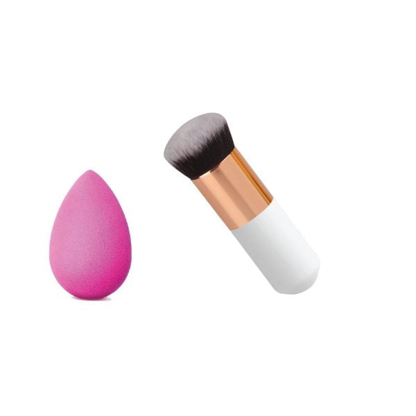 Fitme Foundation Brush and Beauty Blender