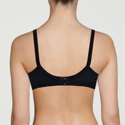 Beauty Secret Cotton Non-Padded Elegant Embroidered Bras with Center & Sides Lycra Detailing (5)