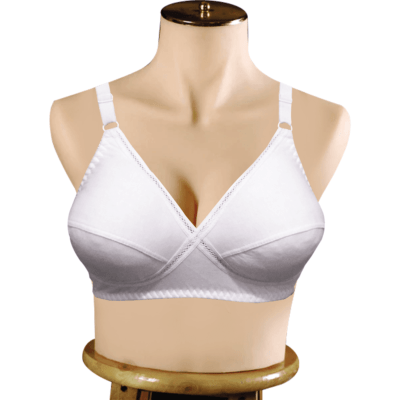 Soft Touch Non-Padded Full Cover Bra Cotton Blended Soft Blouse Brazier (6)