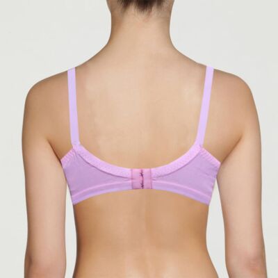 X Over Cotton Non-Padded Embroidered Full Cup Cotton Bra (5)