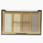 Miss Rose 4 Color Highlighters Palette.