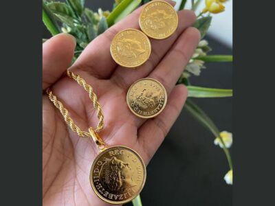 22 kerat Gold plated Coin Set