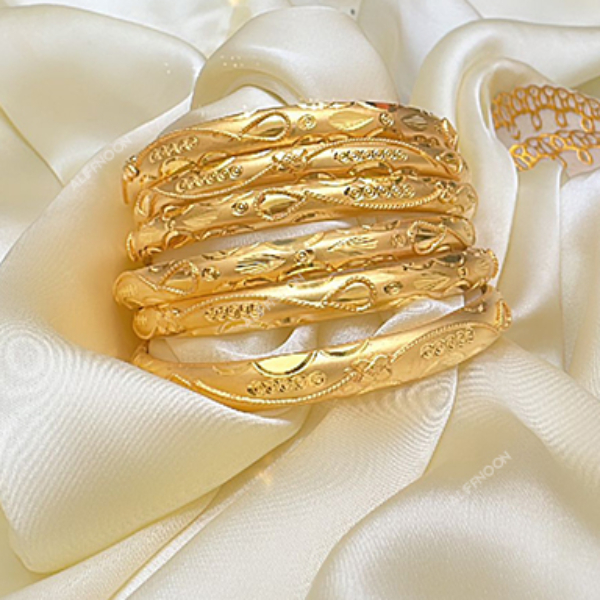 24-kerat-Gold-plated-Bangles