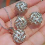 Antique Diamond Cut Set