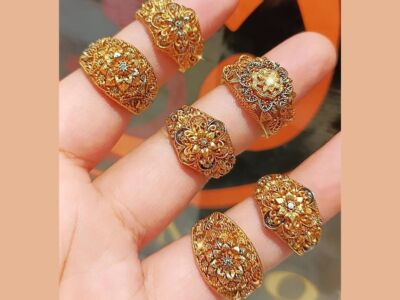 Gold Dipped Rings