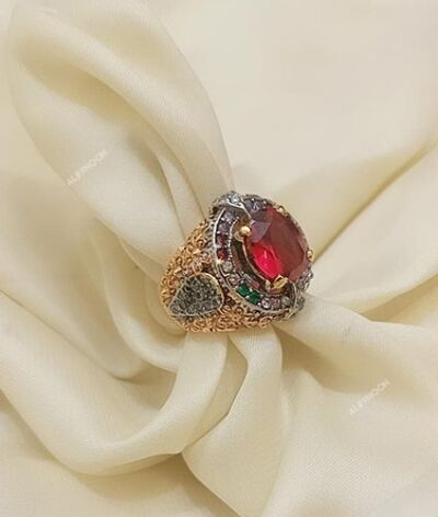 Diamond-cut-with-jerao-zircon-and-gold-plating-with-Real-Stone-Luxury-Ring3