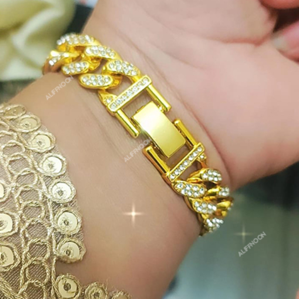 Thailand-gold-plated-zircon-bracelet