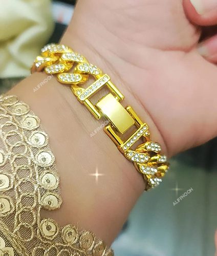 Thailand-gold-plated-zircon-bracelet