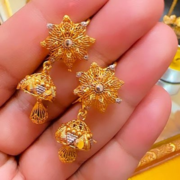 Gold-dipped-Hanging-ball-earring-and-Ring10