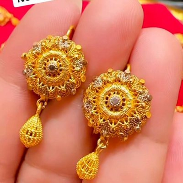 Gold-dipped-Earrings